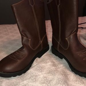 Faded glory brown boots size 3 brand new no tags